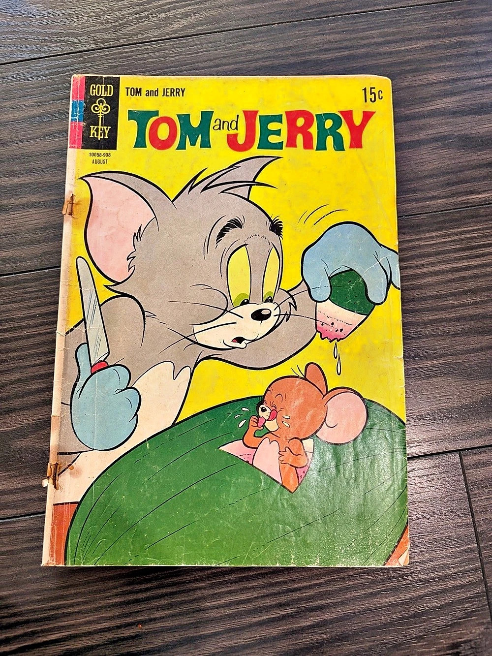 Gold Key Tom and Jerry comic book Vintage Comic Book